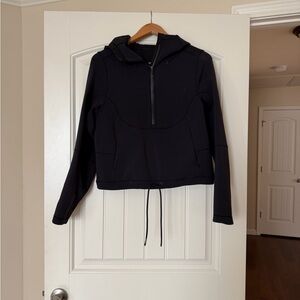 Lululemon Black Hooded Pullover with Drawstring